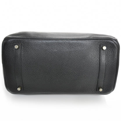 Hermes Taurillon Clemence Birkin 35 Black 3 of 11