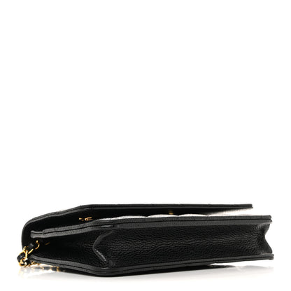Chanel Caviar Quilted Wallet On Chain WOC Black 4 of 15