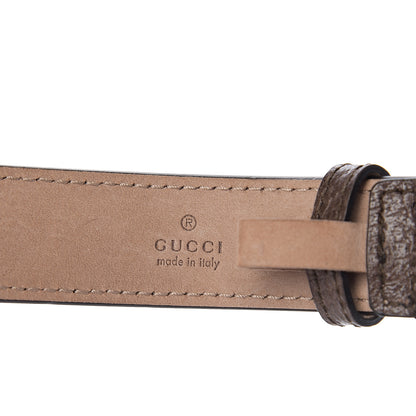Gucci Calfskin Marmont Double G Bracelet Brown 3 of 3