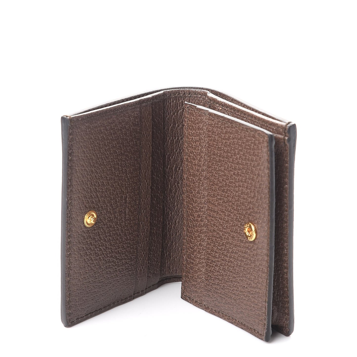 GG Supreme Monogram Web Ophidia Card Case Beige New Acero