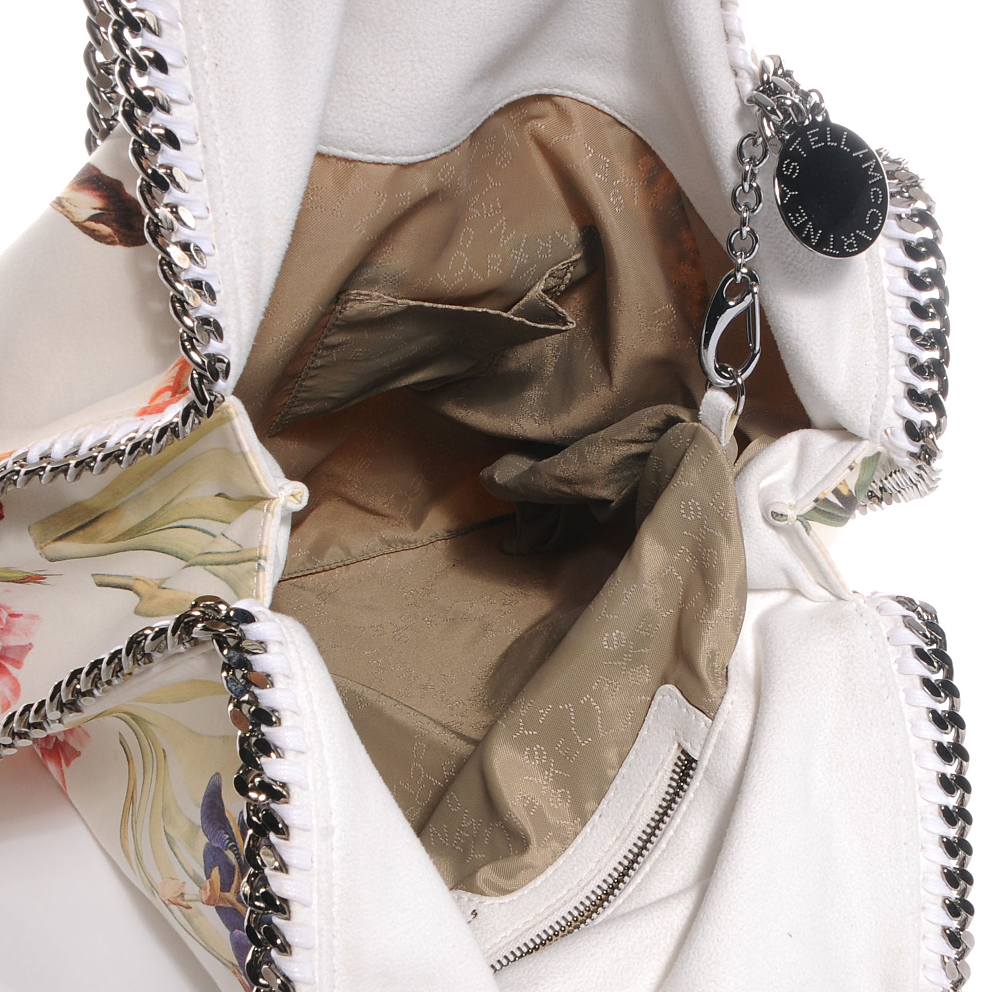 Stella McCartney Faux Leather Large Botanical Print Falabella 6 of 8