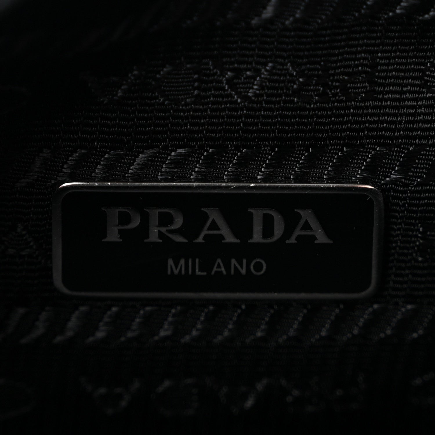 Prada Tessuto Nylon Mini Re-Edition 2000 Bag Black 6 of 11