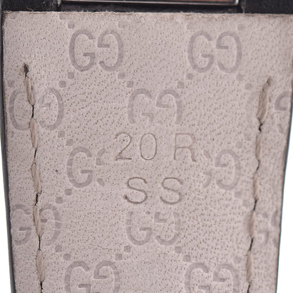 Gucci Stainless Steel Calfskin 37mm Interlocking G Quartz Watch Black 8 of 8