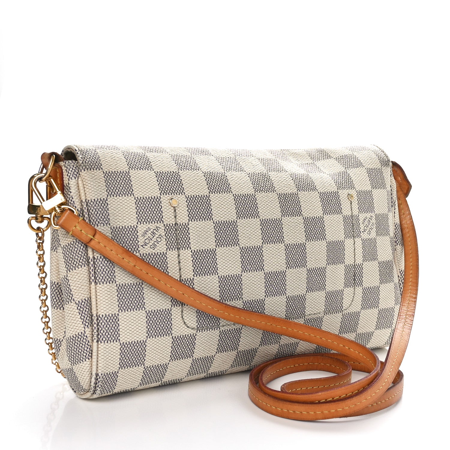 Louis Vuitton Damier Azur Favorite MM 3 of 10
