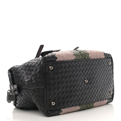Bottega Veneta Nappa Intrecciato Rings Satchel Multicolor 4 of 17