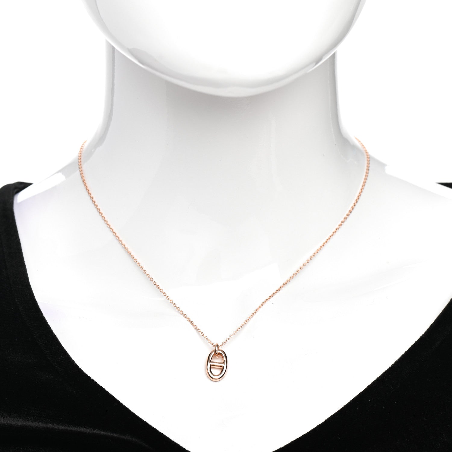 Hermes 18K Rose Gold PM Farandole Pendant Necklace 2 of 6