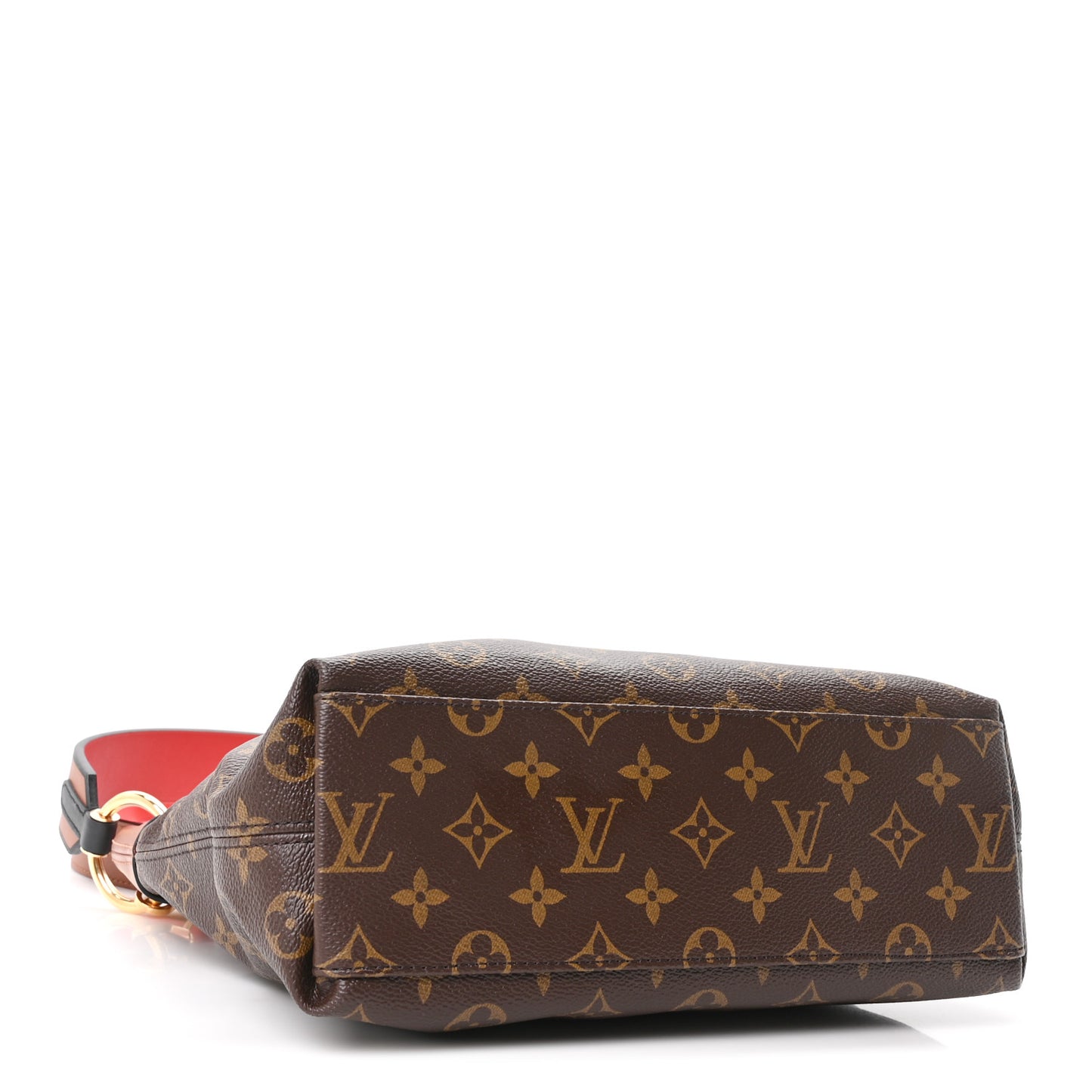 Monogram Tuileries Besace Caramel Rouge