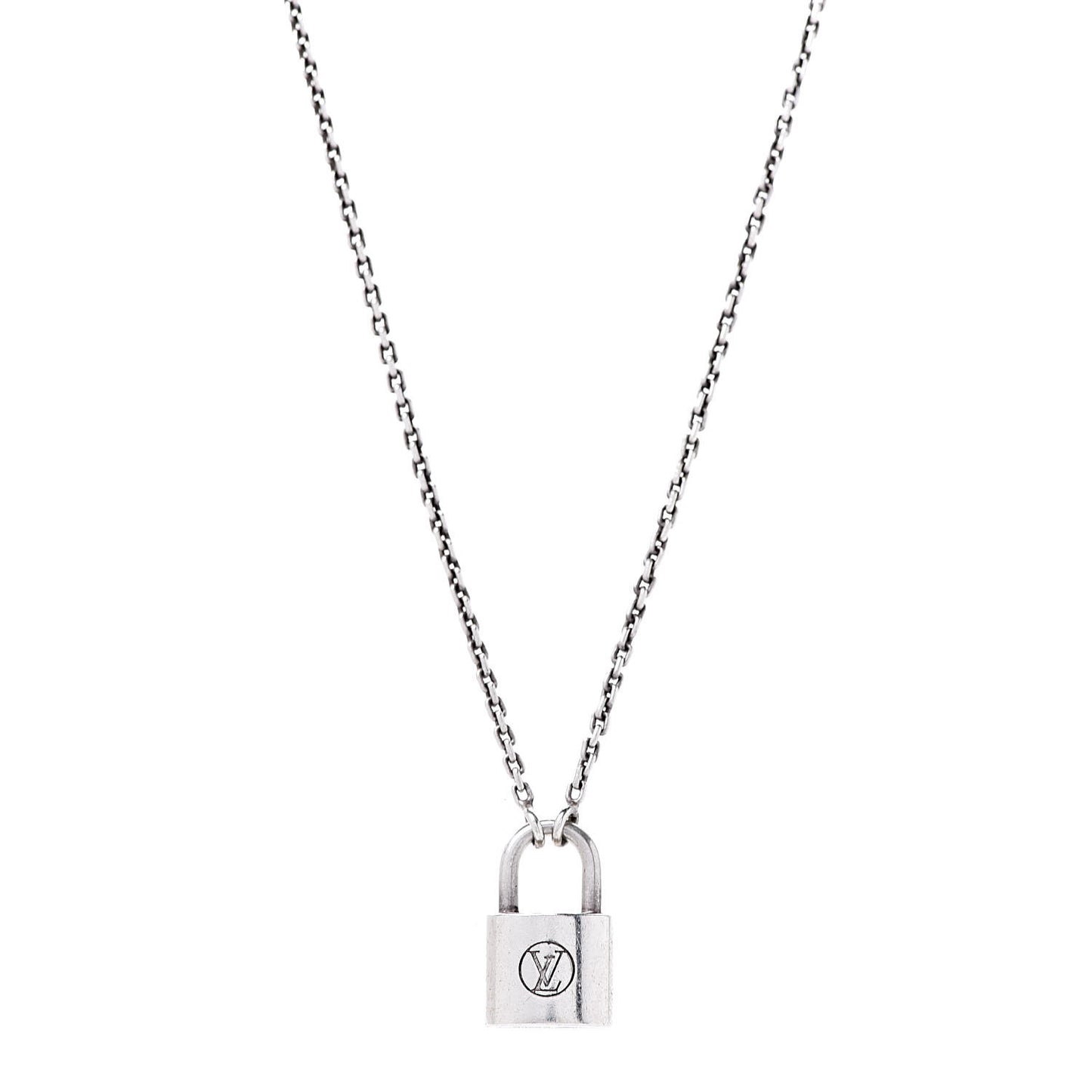 Sterling Silver Lockit Necklace