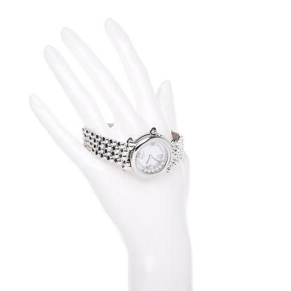 Chopard Stainless Steel 7 Diamond 32mm Happy Sport Quartz Watch 2 of 7