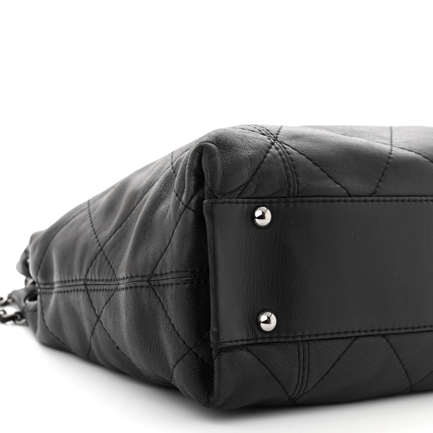 Chanel Lambskin Quilted Small Soft Touch Shoulder Bag Black 9 of 11