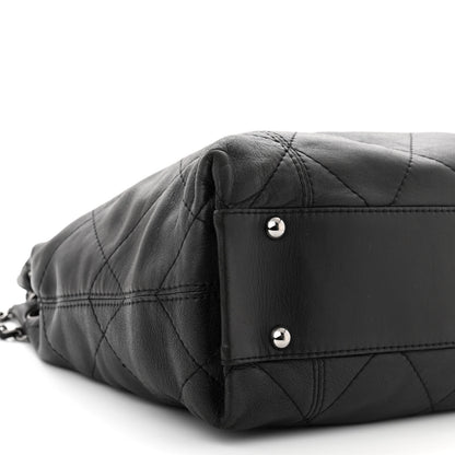 Chanel Lambskin Quilted Small Soft Touch Shoulder Bag Black 9 of 11