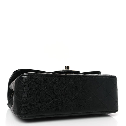 Chanel Caviar Quilted Mini Rectangular Flap Black 4 of 10