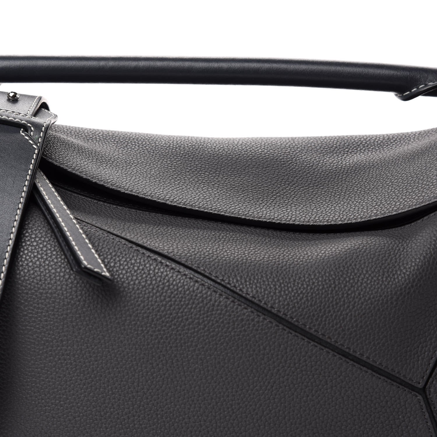 Loewe Calfskin Medium Puzzle Bag Grey 10 of 10