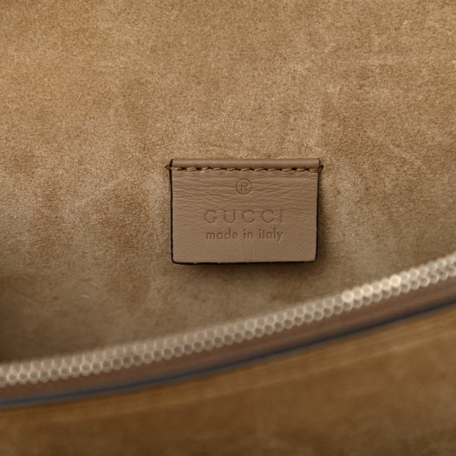 Gucci GG Supreme Monogram Small Dionysus Shoulder Bag Taupe 6 of 12