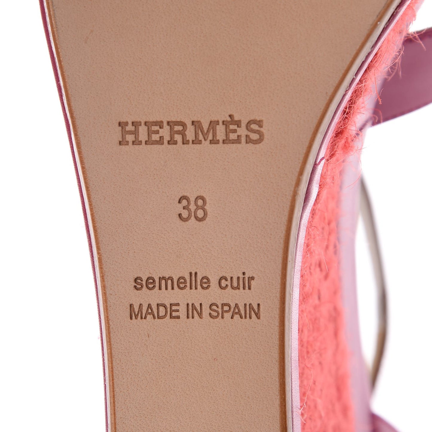 Calfskin Ilana Espadrille Wedge Sandals 38