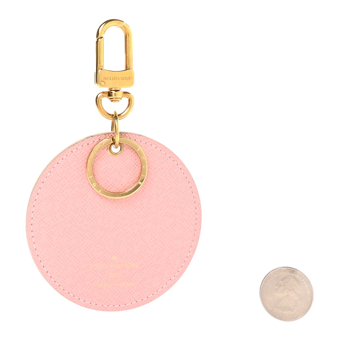 Damier Azur 2018 Christmas Animation Bag Charm Key Ring
