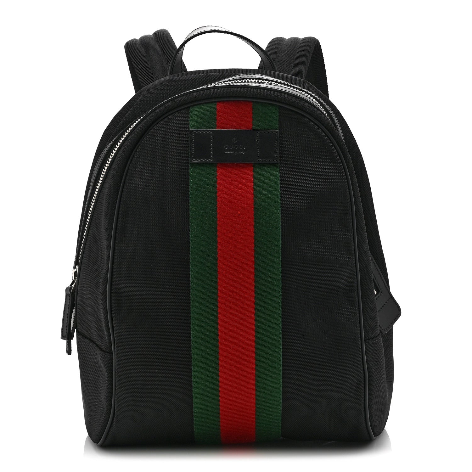 Gucci Techno Canvas Web Backpack Black 1 of 10