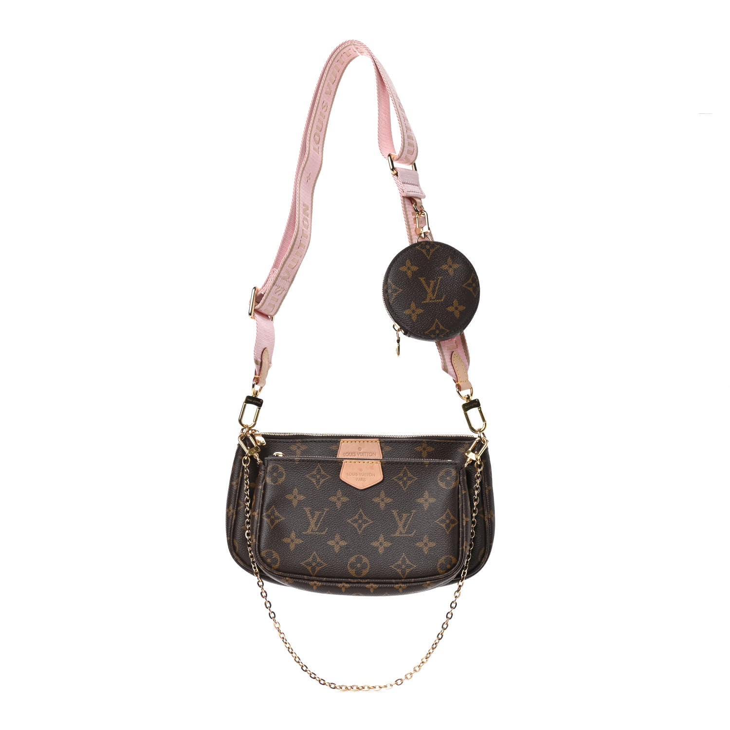 Louis Vuitton Monogram Multi Pochette Accessories Rose Clair 1 of 11