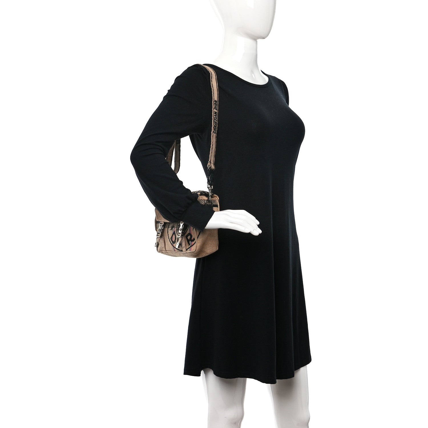 Christian Dior Canvas Diorcamp Messenger Beige 2 of 9