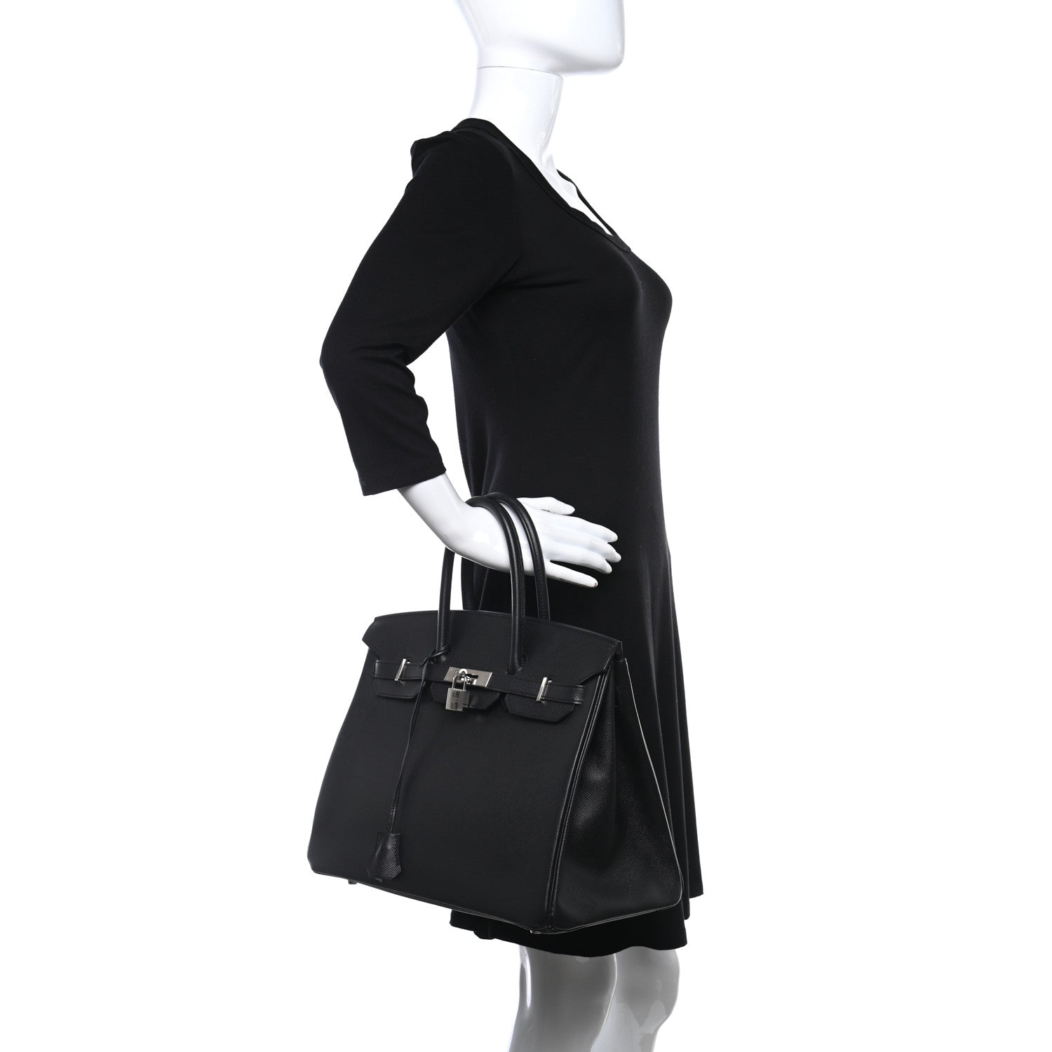 Hermes Epsom Birkin 35 Black 2 of 14