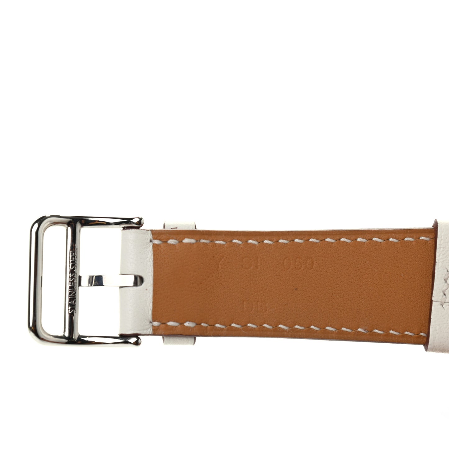 Swift Della Cavalleria Print 40mm Apple Double Tour Watch Strap White