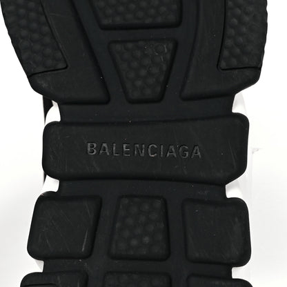 Balenciaga Neoprene Knit Allover Logo Bi-Color Sole Womens Speed Sneakers 36 Black White 6 of 8