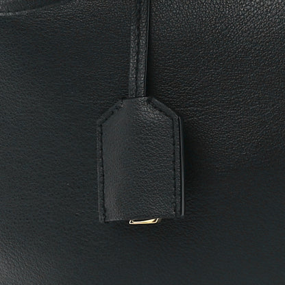 Saint Laurent Calfskin Toy Shopping Tote Black 8 of 11