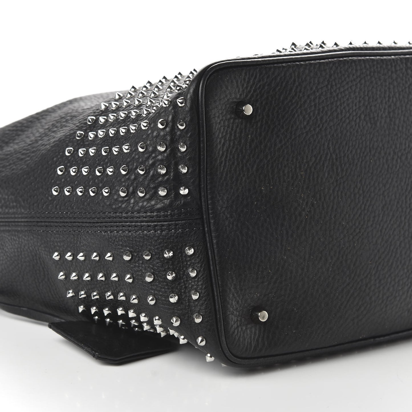 Calfskin Studded Medium Susanna Hobo Black