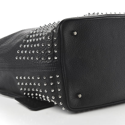 Burberry Calfskin Studded Medium Susanna Hobo Black 6 of 9