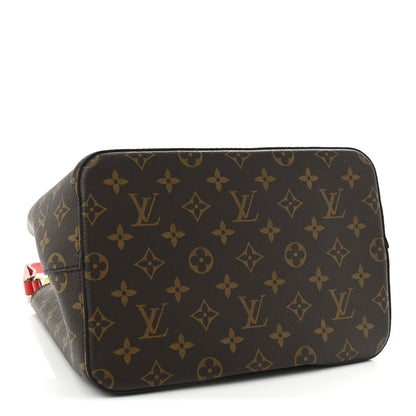 Louis Vuitton Monogram Neonoe MM Coquelicot 4 of 8