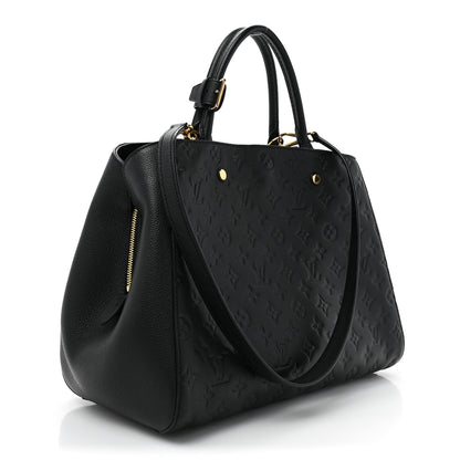 Louis Vuitton Empreinte Montaigne GM Black 3 of 11