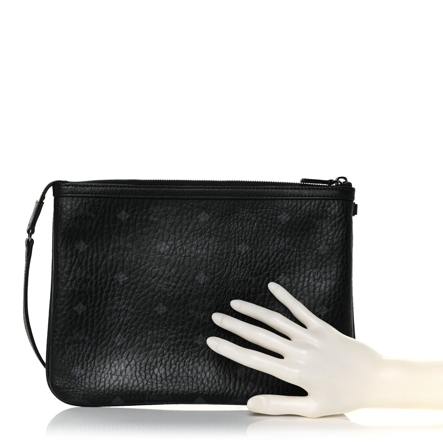 Visetos Liz Shopper Tote Pouch Black