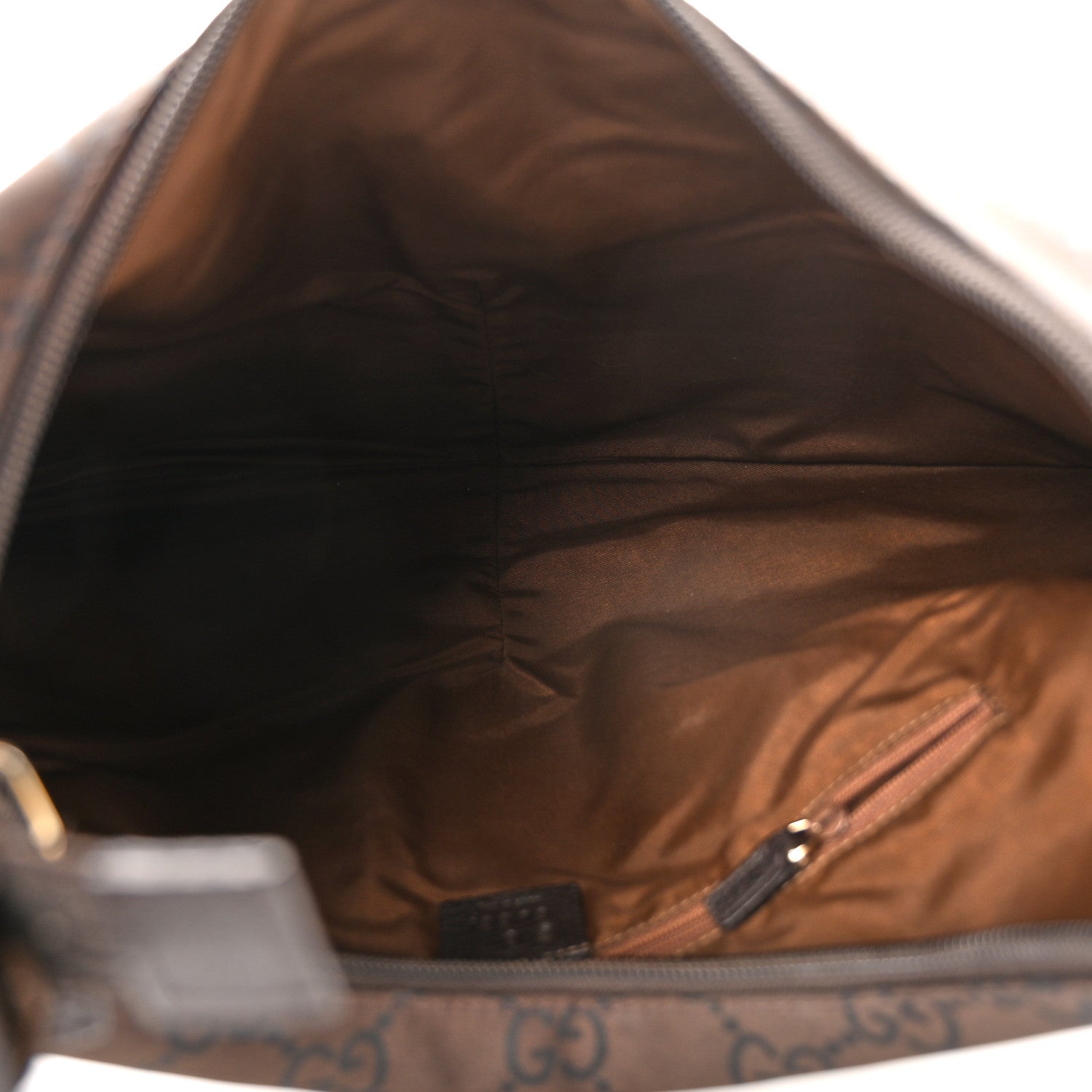 Gucci Canvas GG Reins Hobo Brown Black 5 of 12