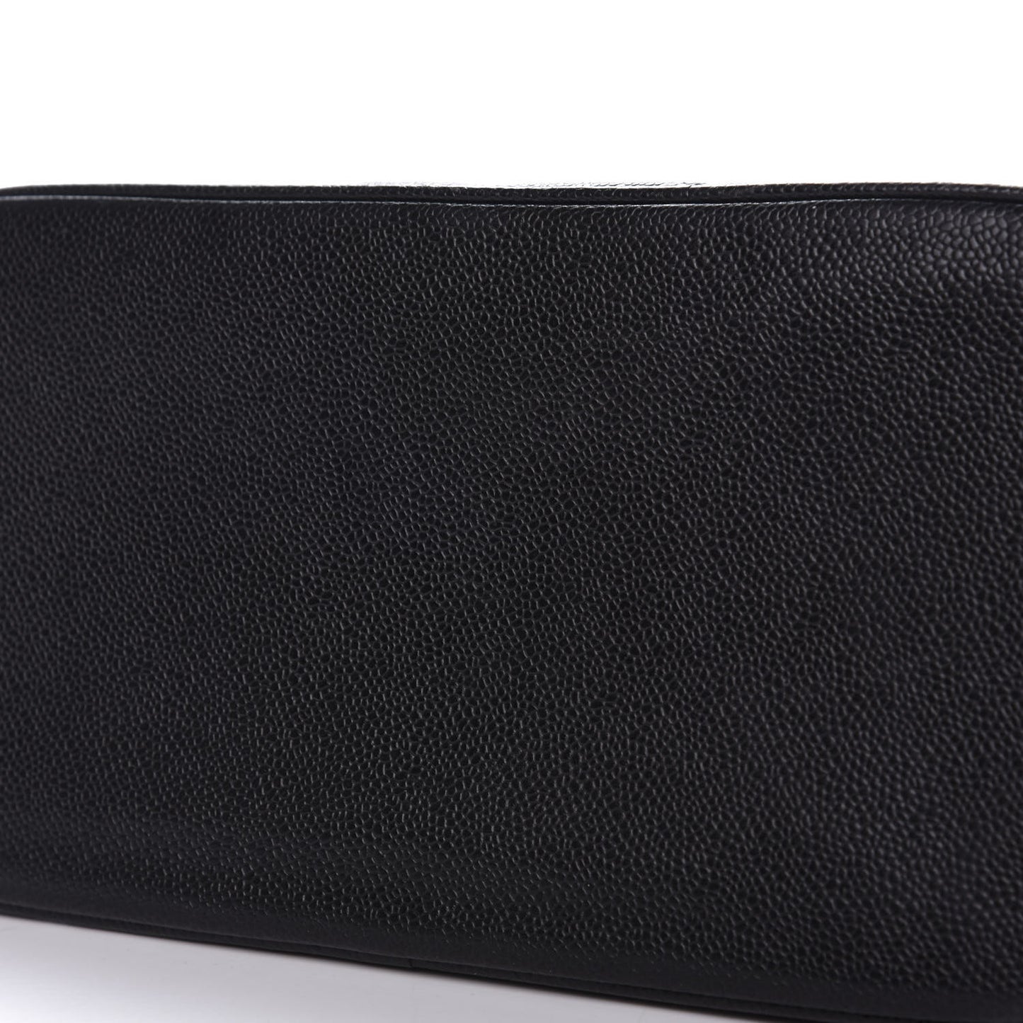 Caviar Quilted Medallion Tote Black