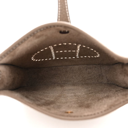 Hermes Taurillon Clemence Evelyne TPM Etoupe 4 of 9