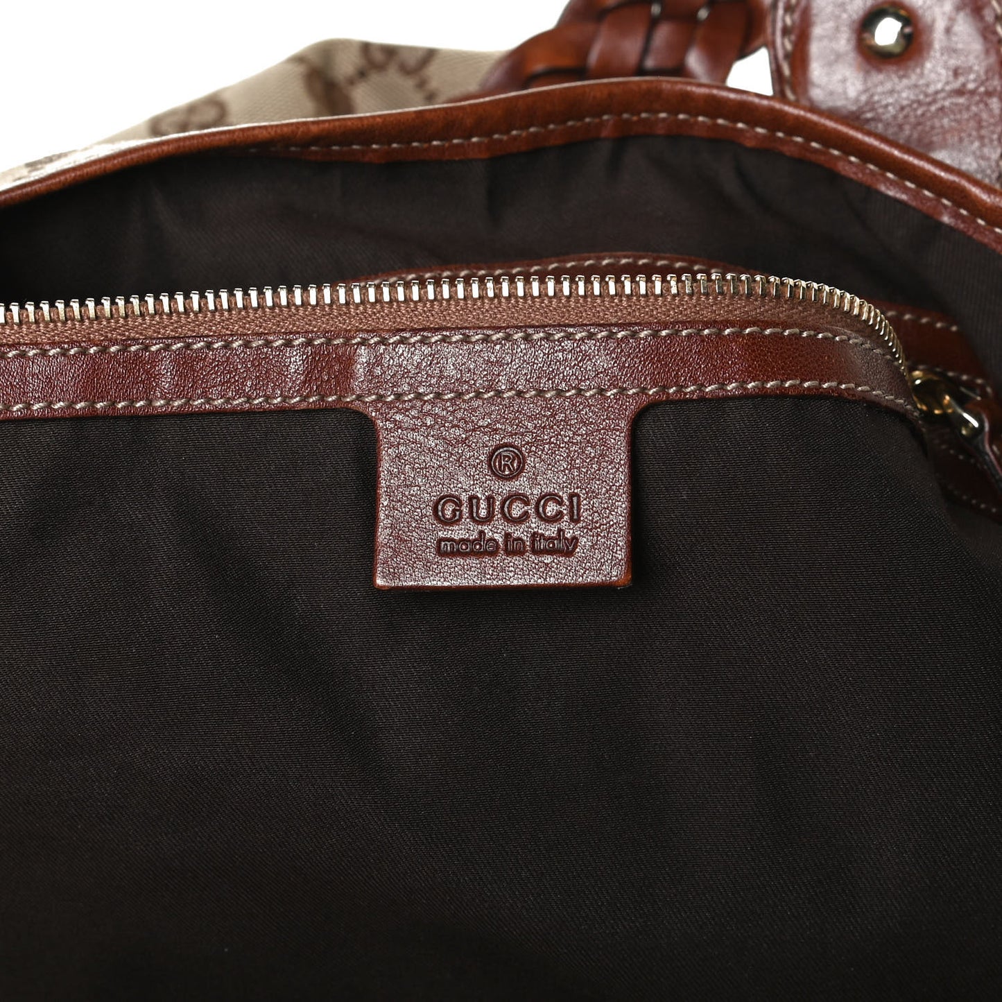 Monogram Medium Pelham Shoulder Bag Brown