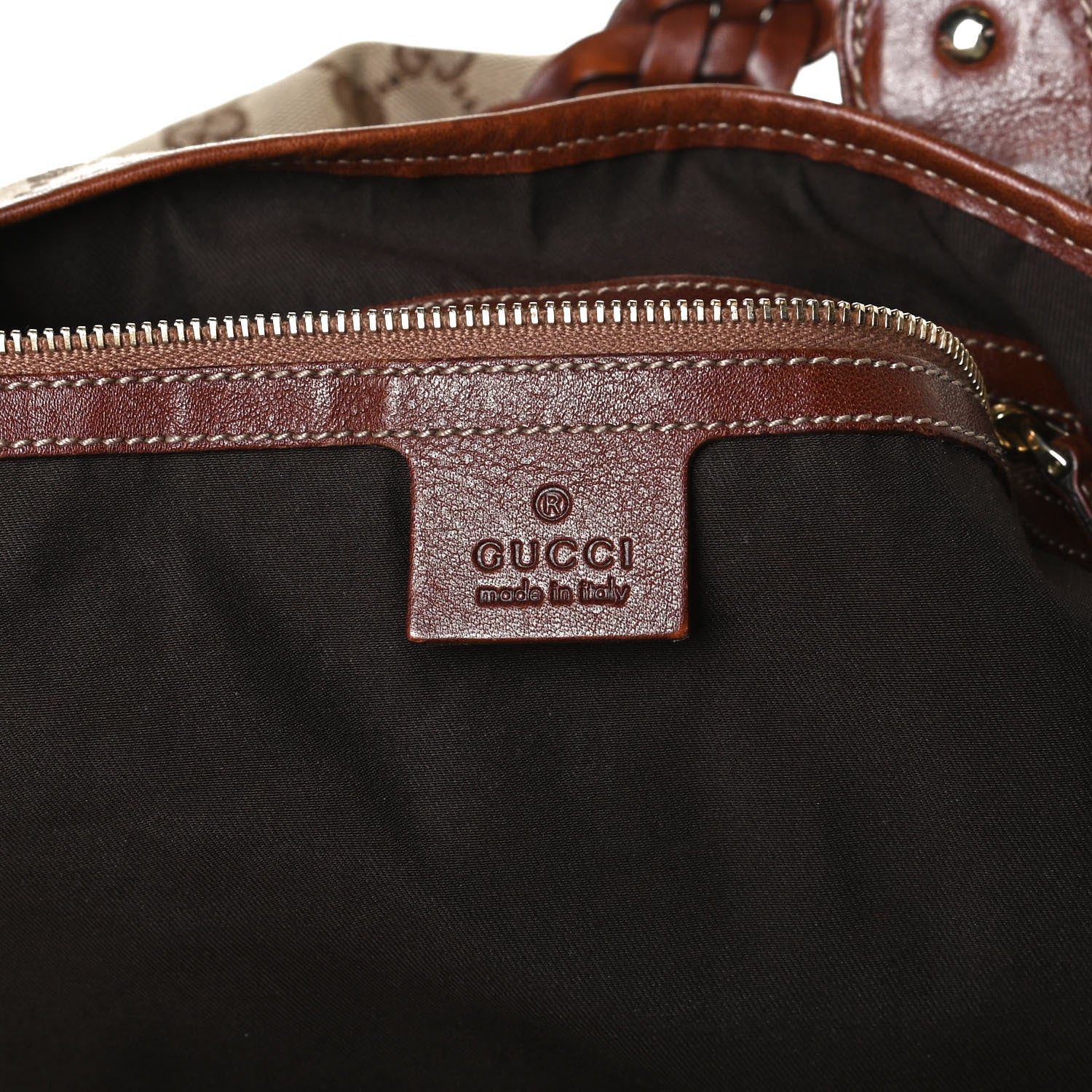 Gucci Monogram Medium Pelham Shoulder Bag Brown 6 of 18