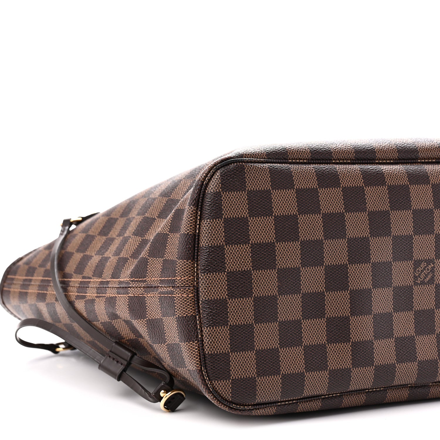 Louis Vuitton Damier Ebene Neo Neverfull MM Rose Ballerine 8 of 10