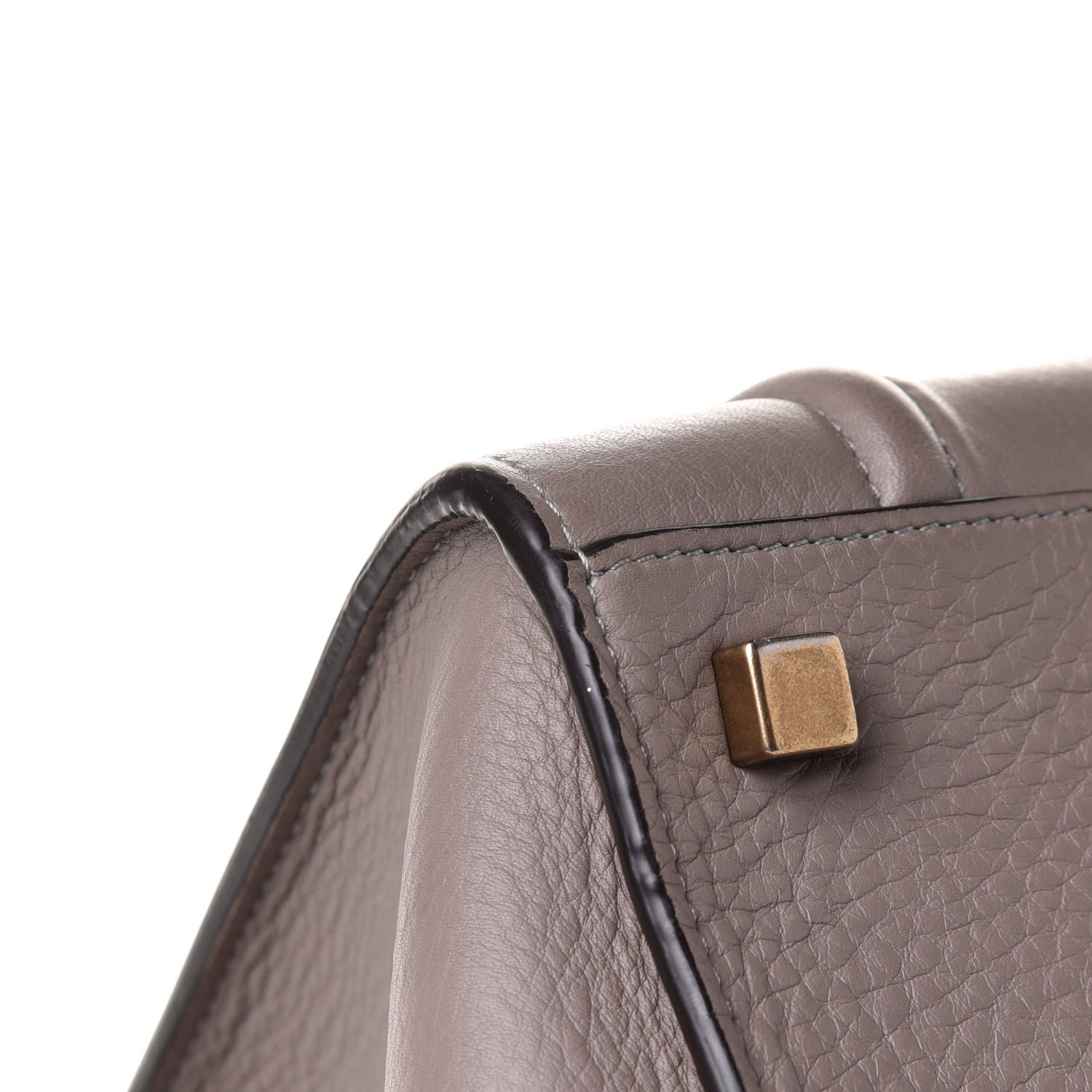 Celine Supple Calfskin Medium Phantom Luggage Grey 7 of 12