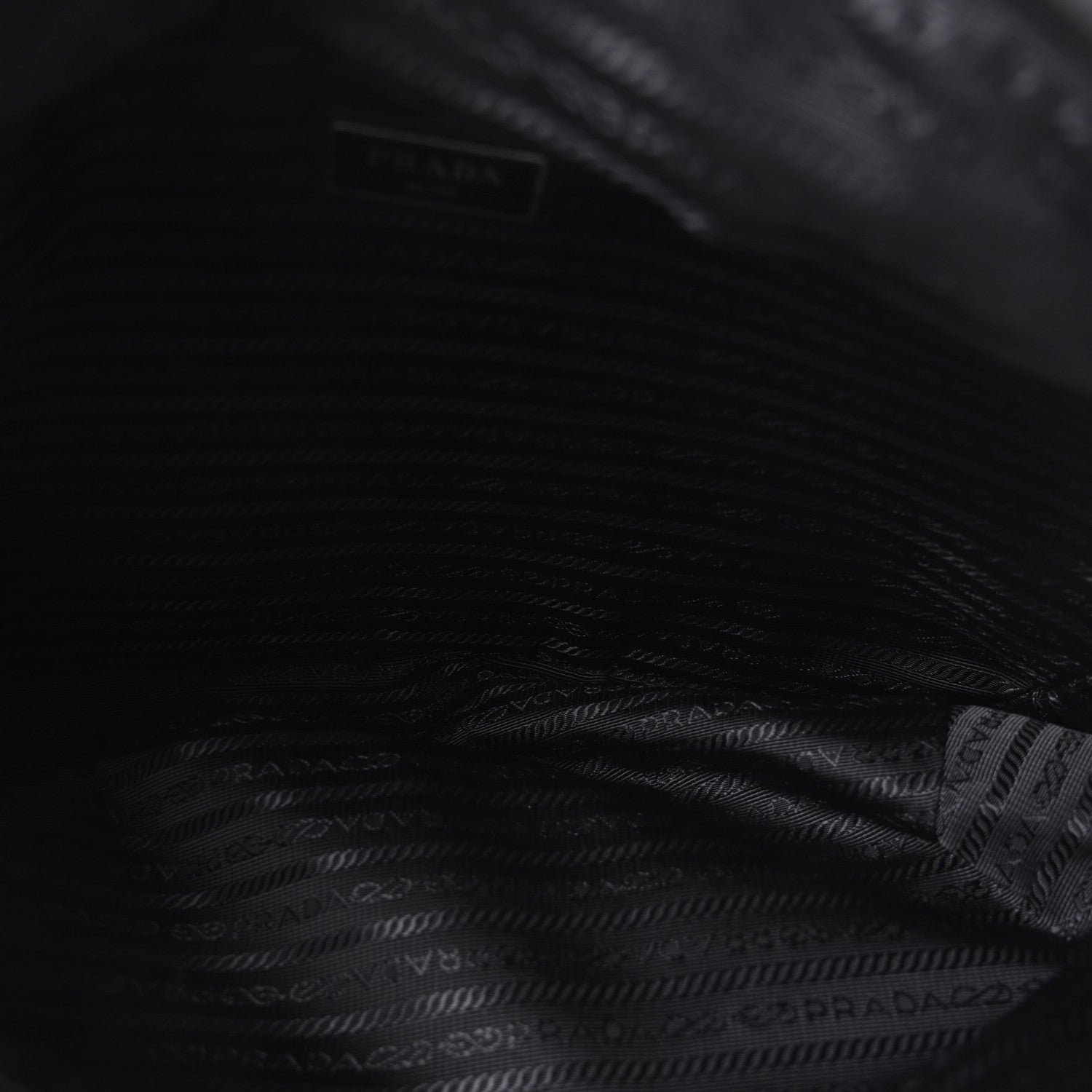 Prada Tessuto Nylon Studded Belt Bag Black 5 of 9
