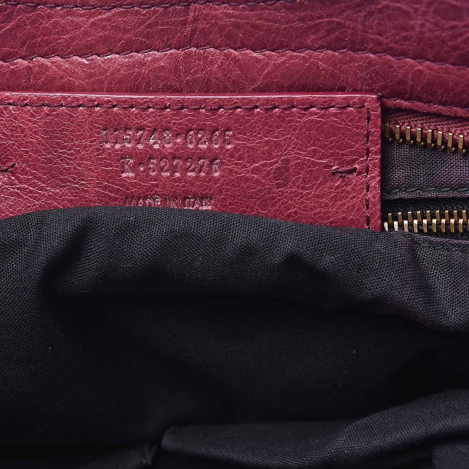 Balenciaga Agneau Classic Hardware City Cassis 7 of 17