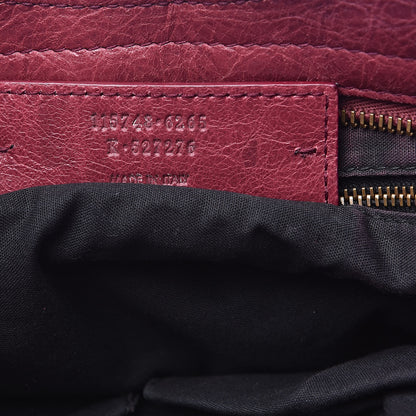 Balenciaga Agneau Classic Hardware City Cassis 7 of 17