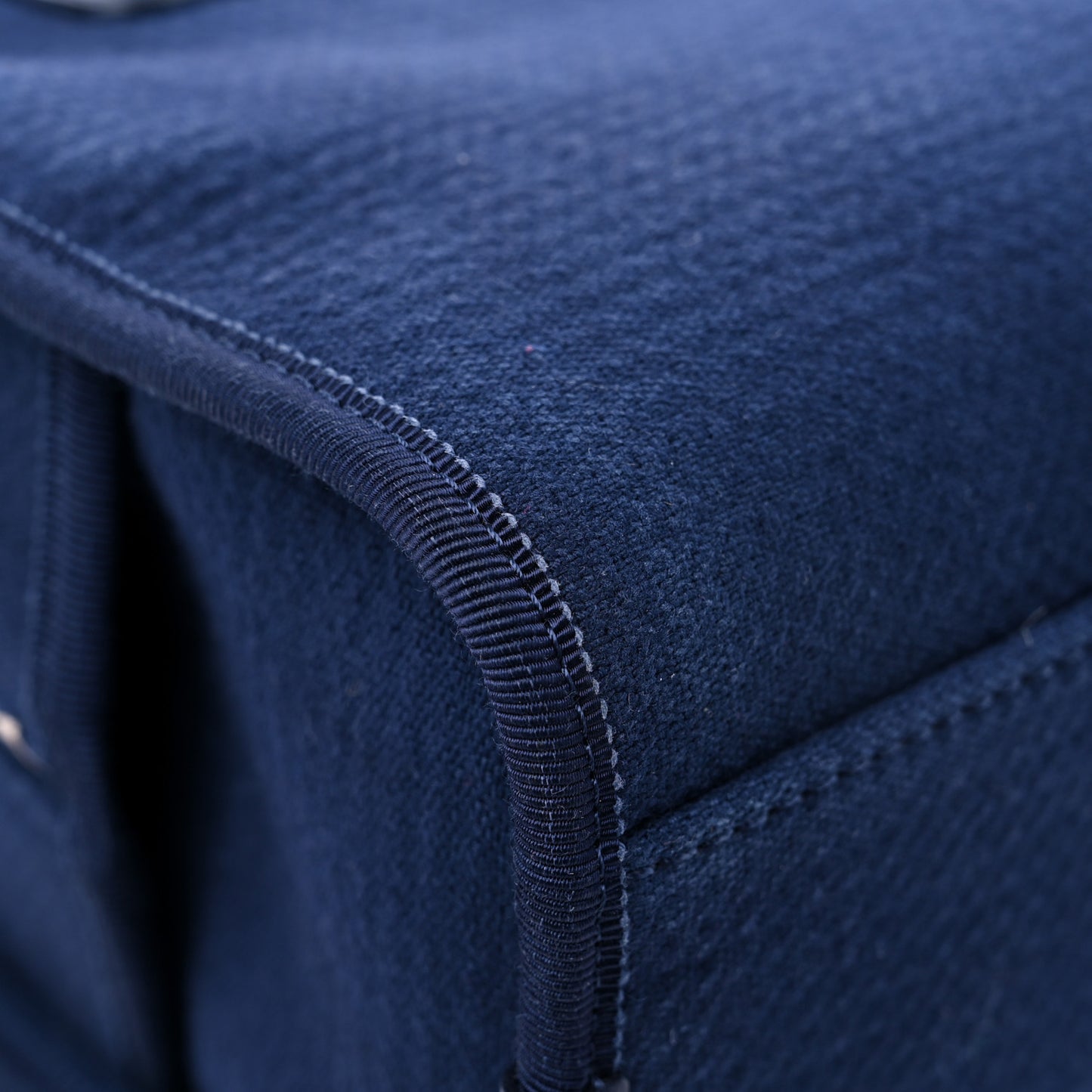 Mixed Fibers Deauville Bowling Bag Blue