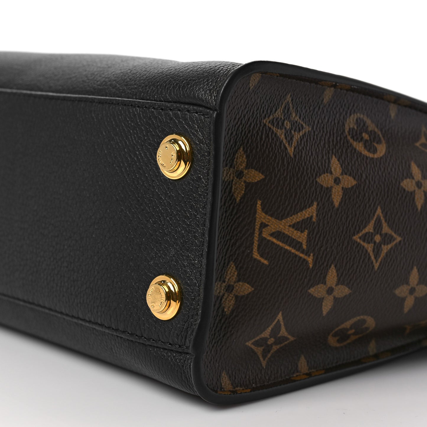 Calfskin Monogram On My Side PM Black