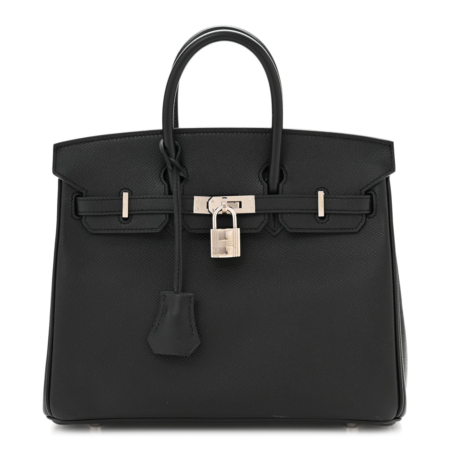 Epsom Birkin 25 Black
