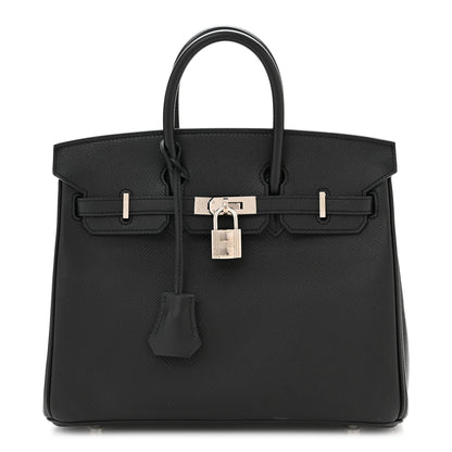Hermes Epsom Birkin 25 Black 1 of 11