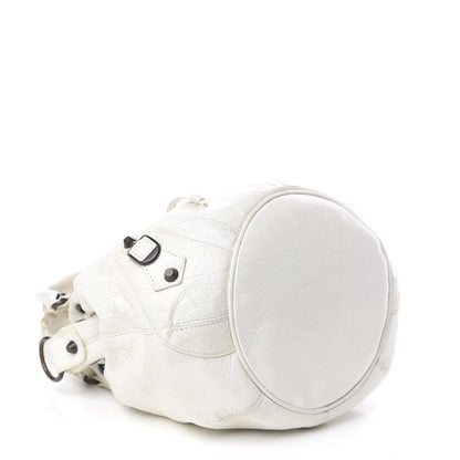 Balenciaga Agneau Classic Hardware Mini Pompon Ivory 3 of 14