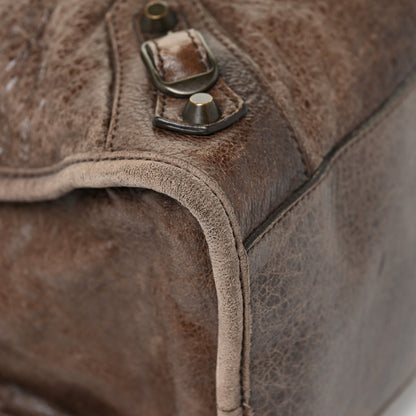 Balenciaga Chevre Classic Hardware City Olive Brown 11 of 14
