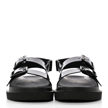 Gucci Rubber Mini Double G Womens Isla Dad Sandals 37 Black 2 of 9