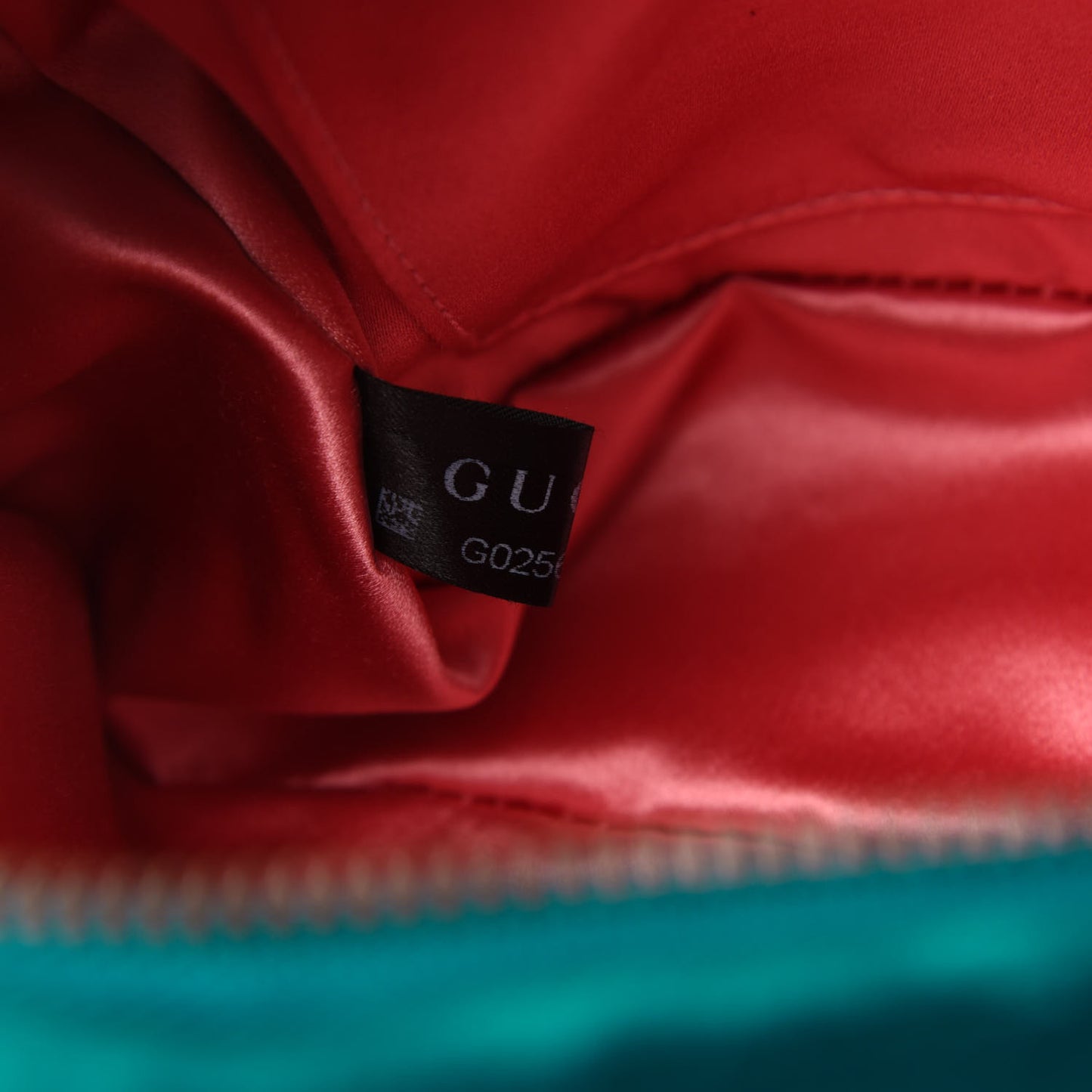 Velvet Matelasse Small GG Marmont Chain Shoulder Bag Pavone Cyan